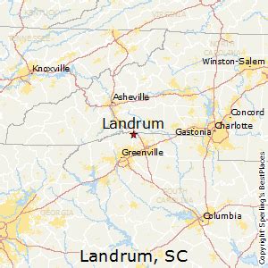 what other towns are similar to landrum sc